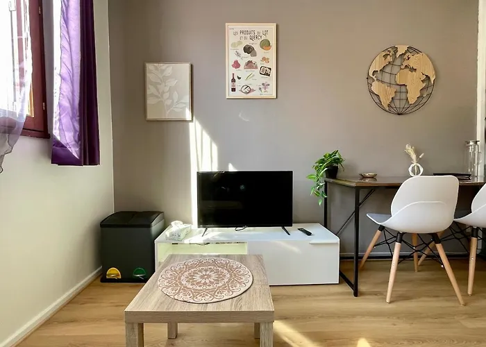 Du Pont Valentre - Avec Lit Double Et Parking